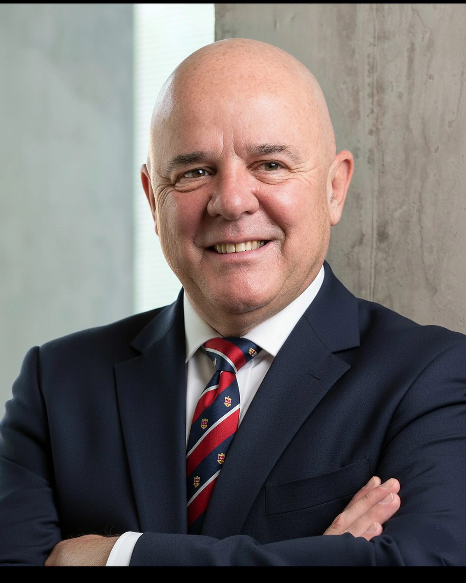 Studio portrait of Rick Colbourne